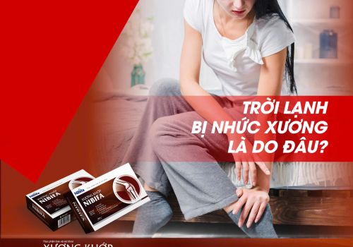 Trời lạnh bị nhức xương là do đâu?