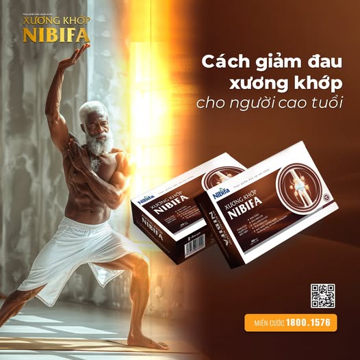 Xương Khớp Nibifa giảm đau cho người cao tuổi vào mùa lạnh